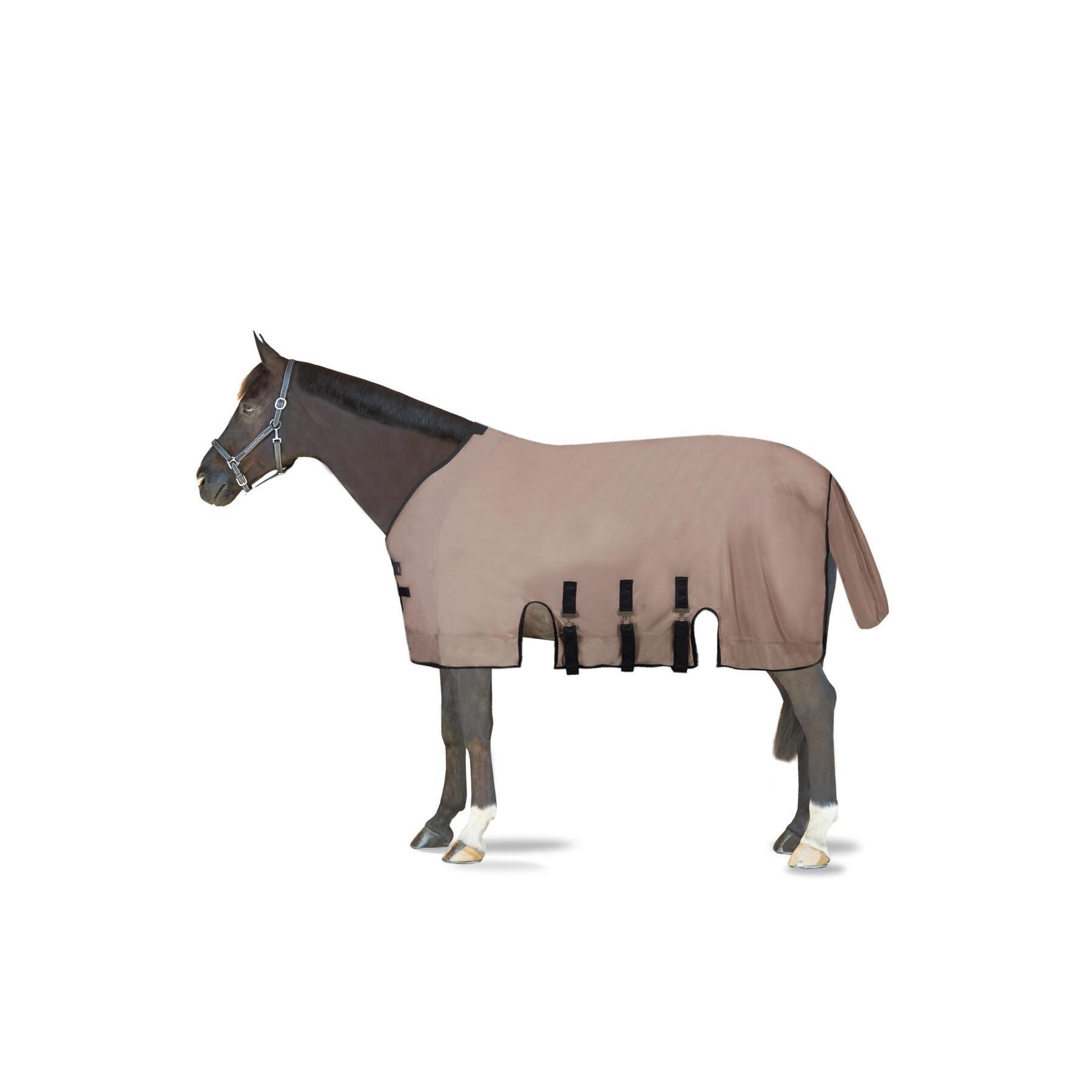 Manta antimoscas para caballos con cuello desmontable y protección UV B Vertigo Delux 0g