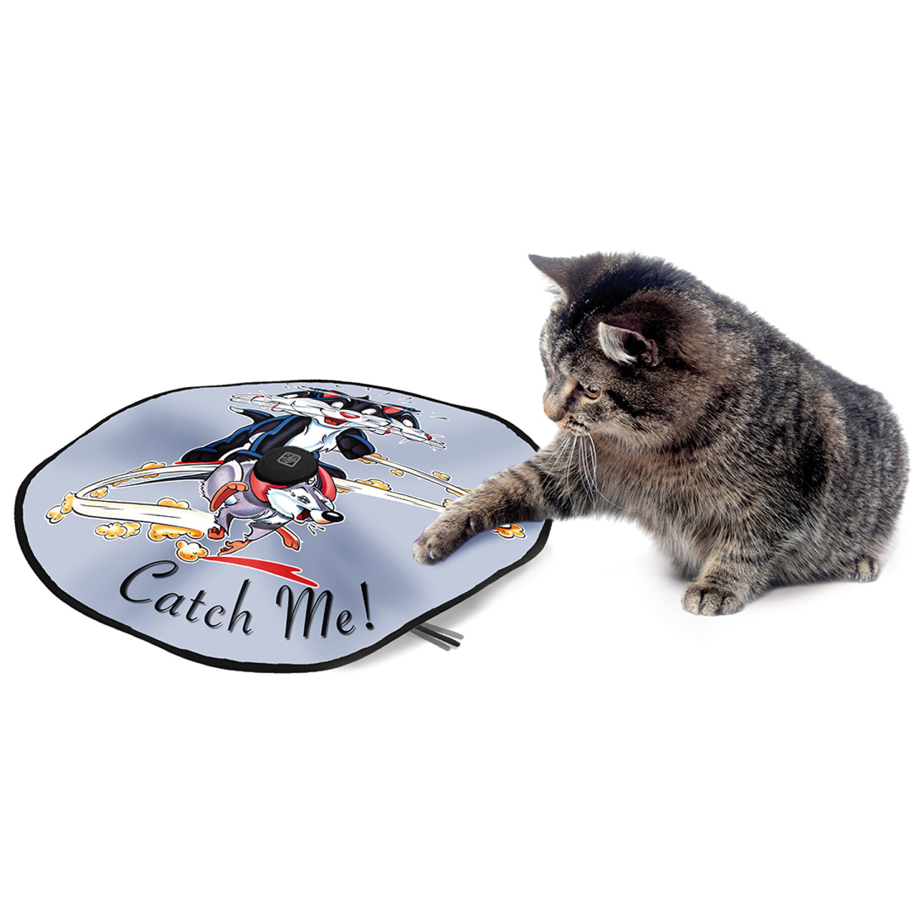 Juguete electrónico "Busca ratones" para gatos D&D Home Catchme