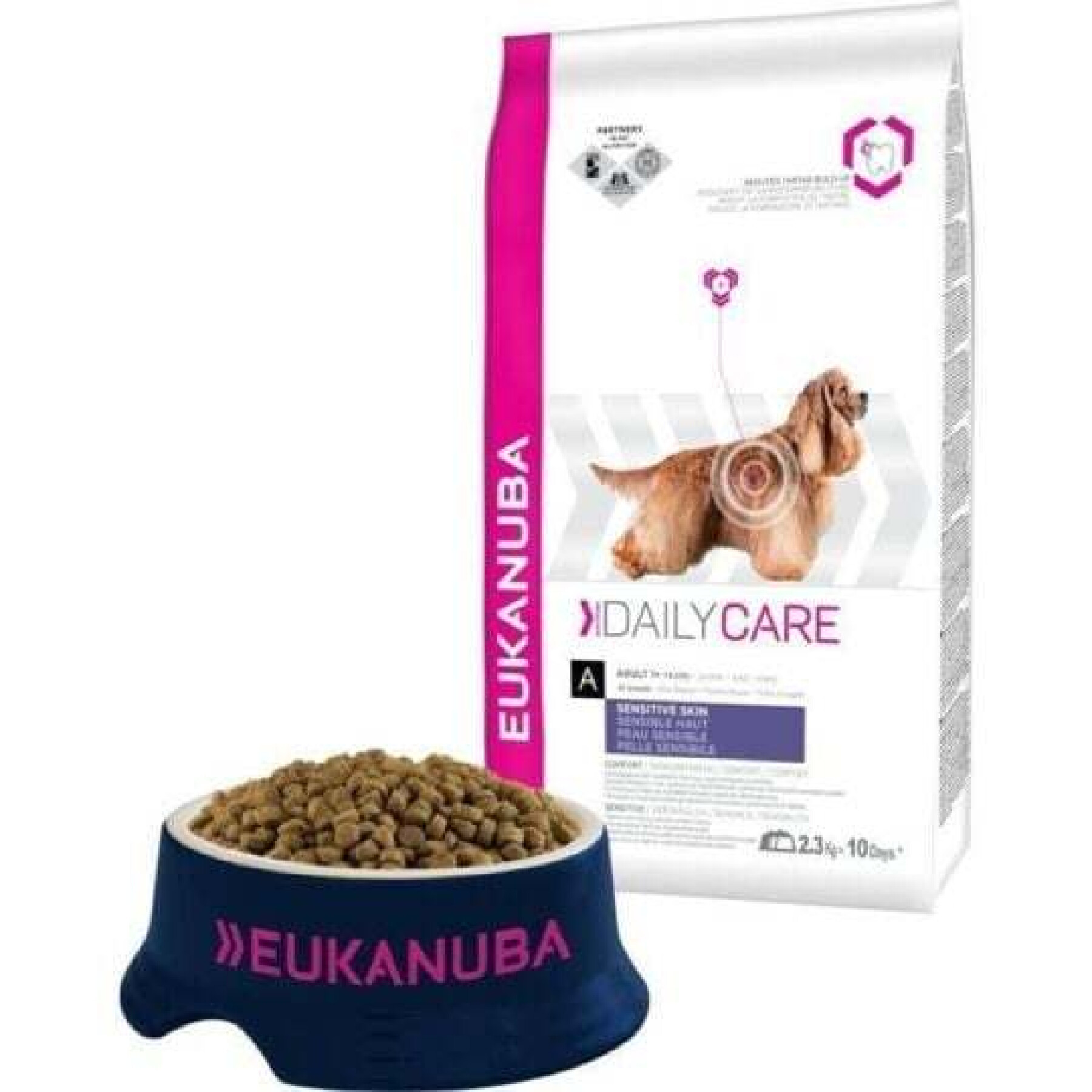 Complemento alimenticio para perros para el cuidado diario de la piel sensible Eukanuba
