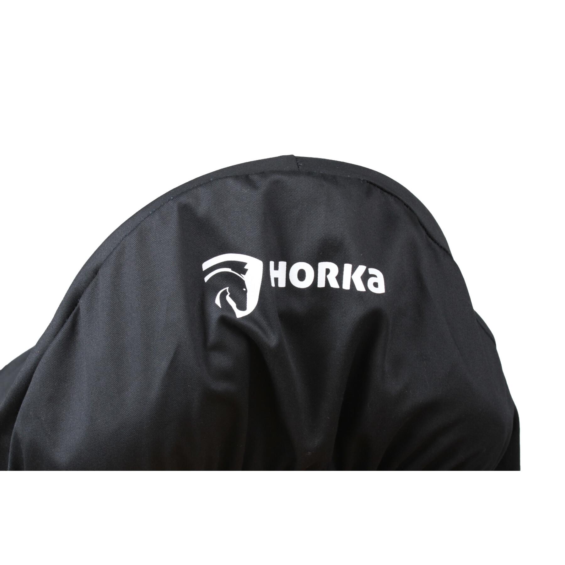 Funda de silla de montar con logotipo Horka