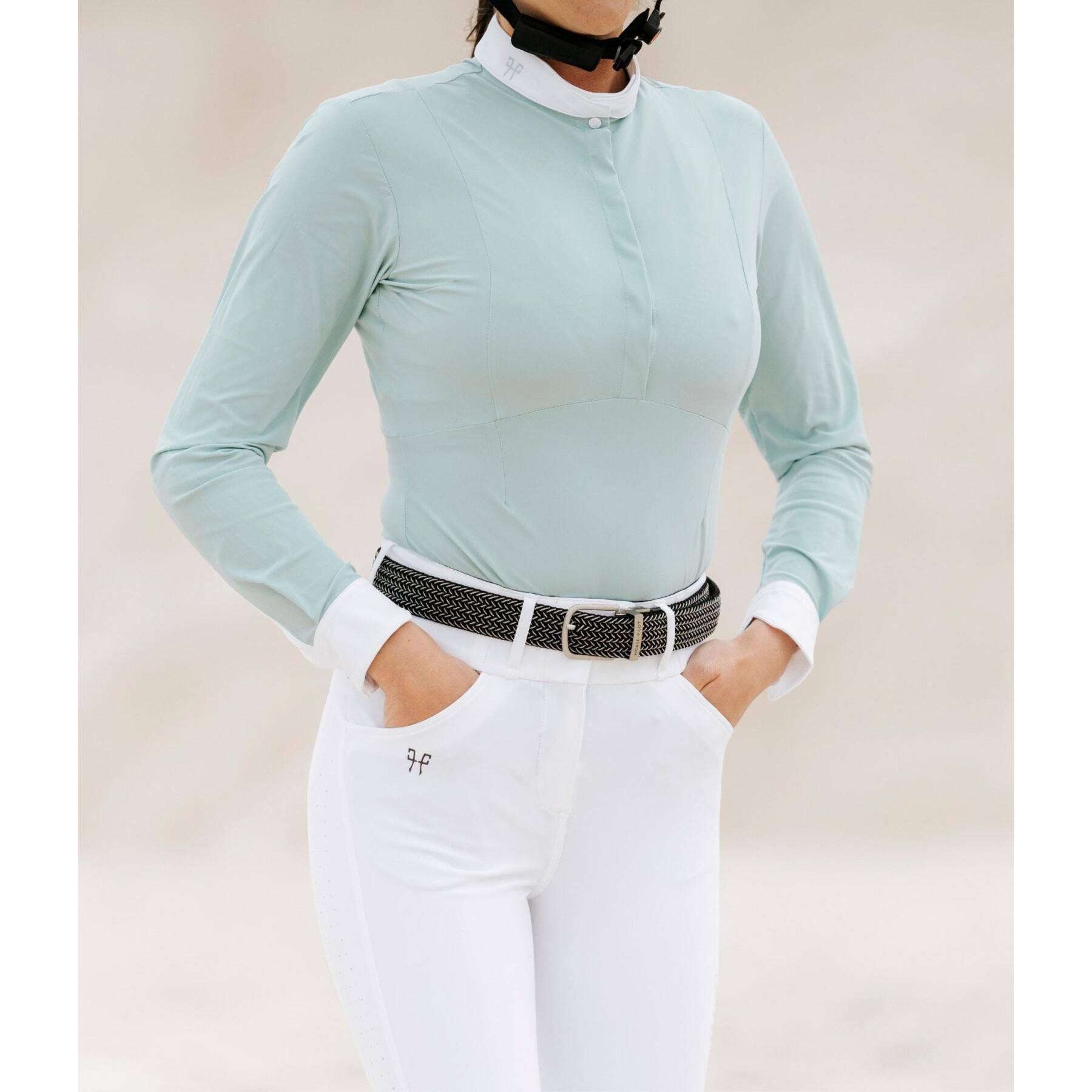 Camisa de concurso de equitación mujer Horse Pilot Aerolight