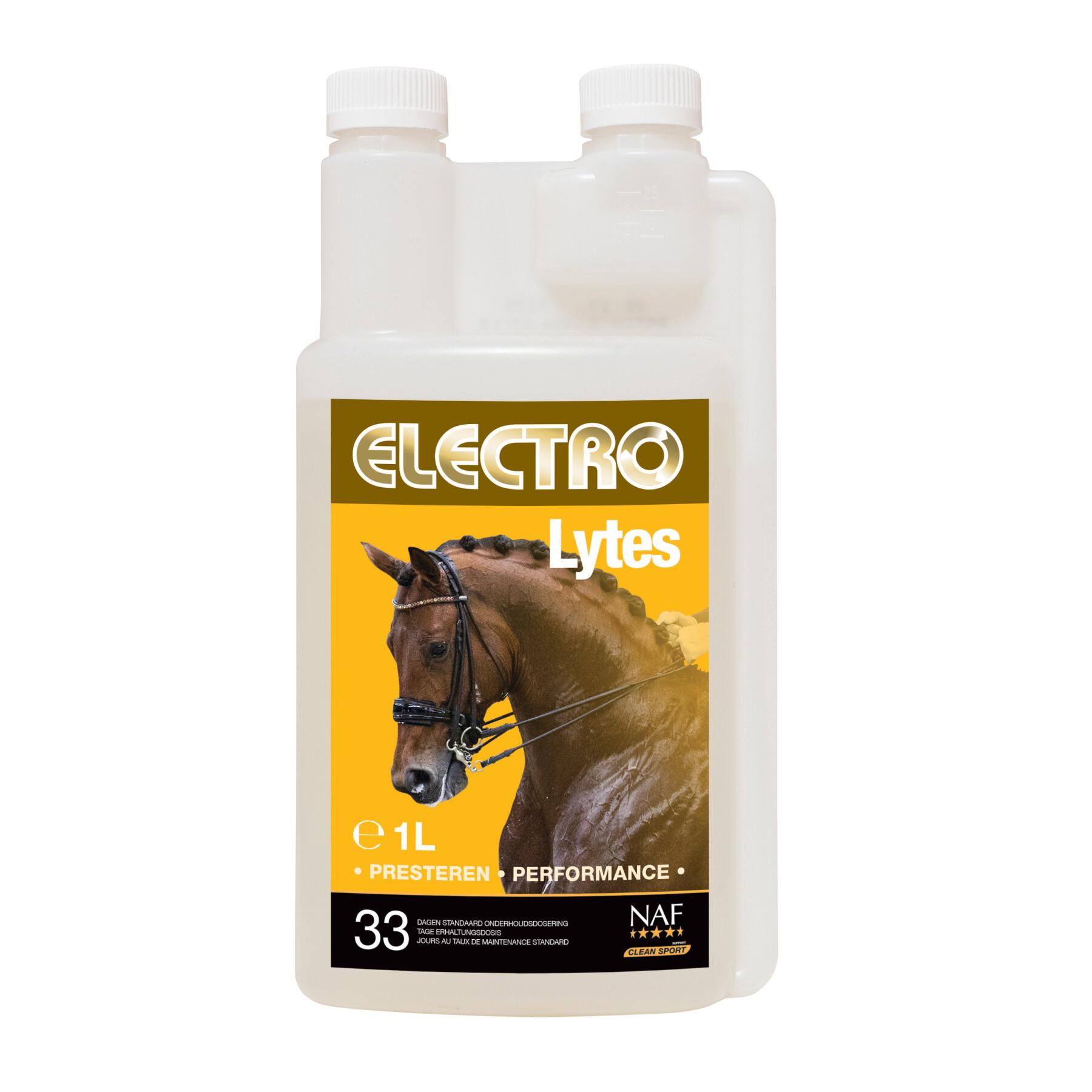 Complemento alimenticio de recuperación para caballos NAF Electro Lytes Liquid