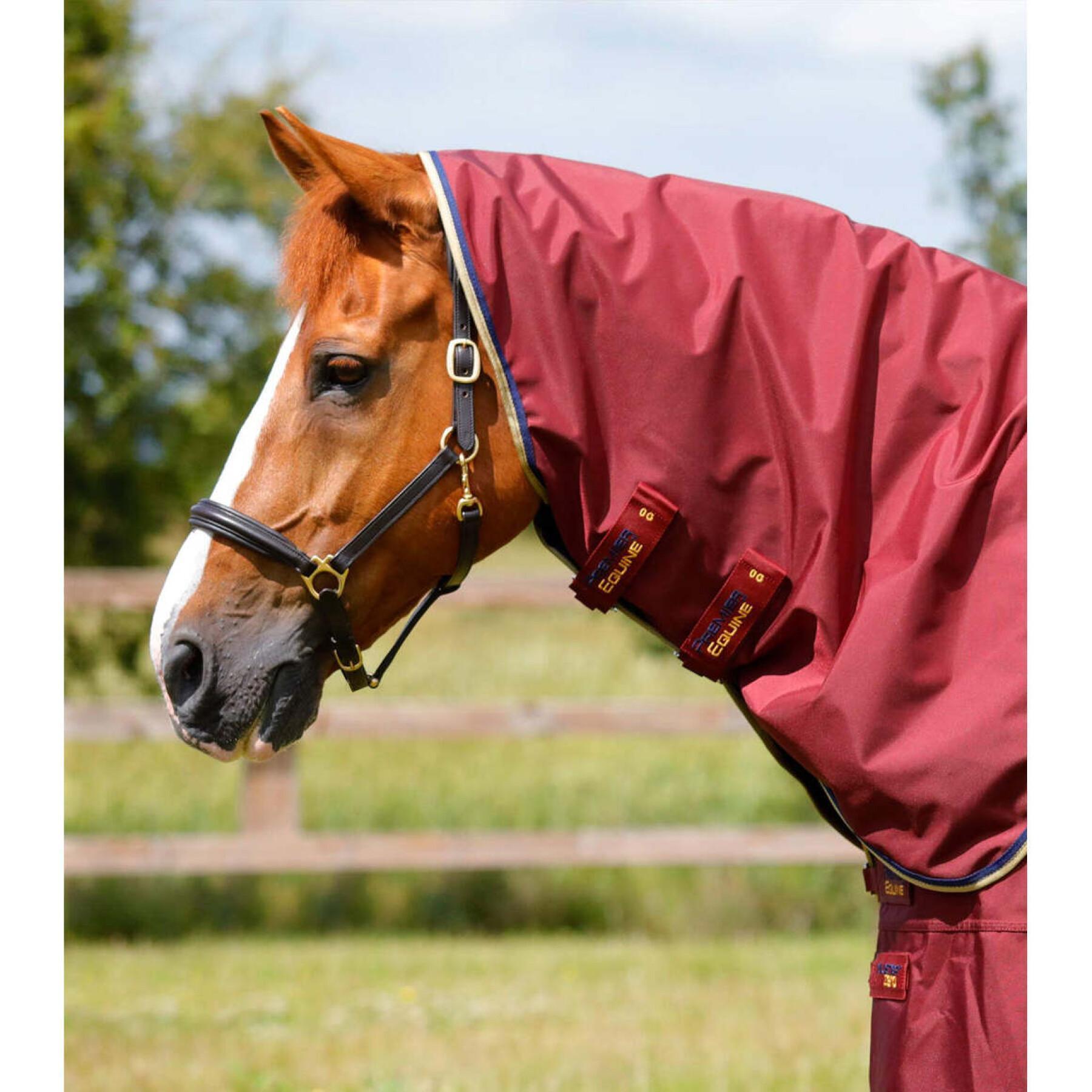 Manta impermeable para caballos con cubrecuello Premier Equine Buster 0 g
