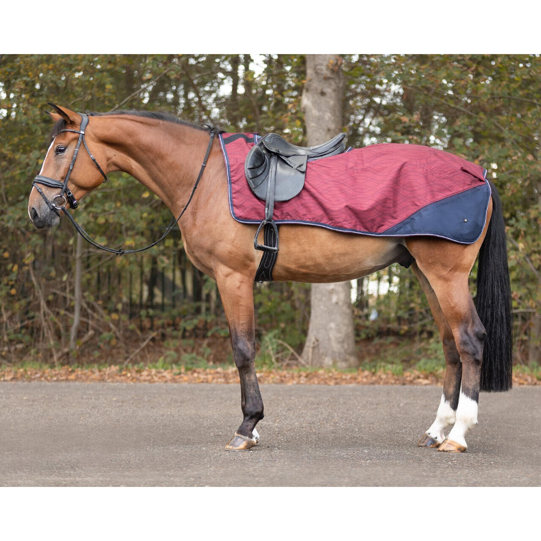 Alfombras impermeables para caballos QHP collection Cherry