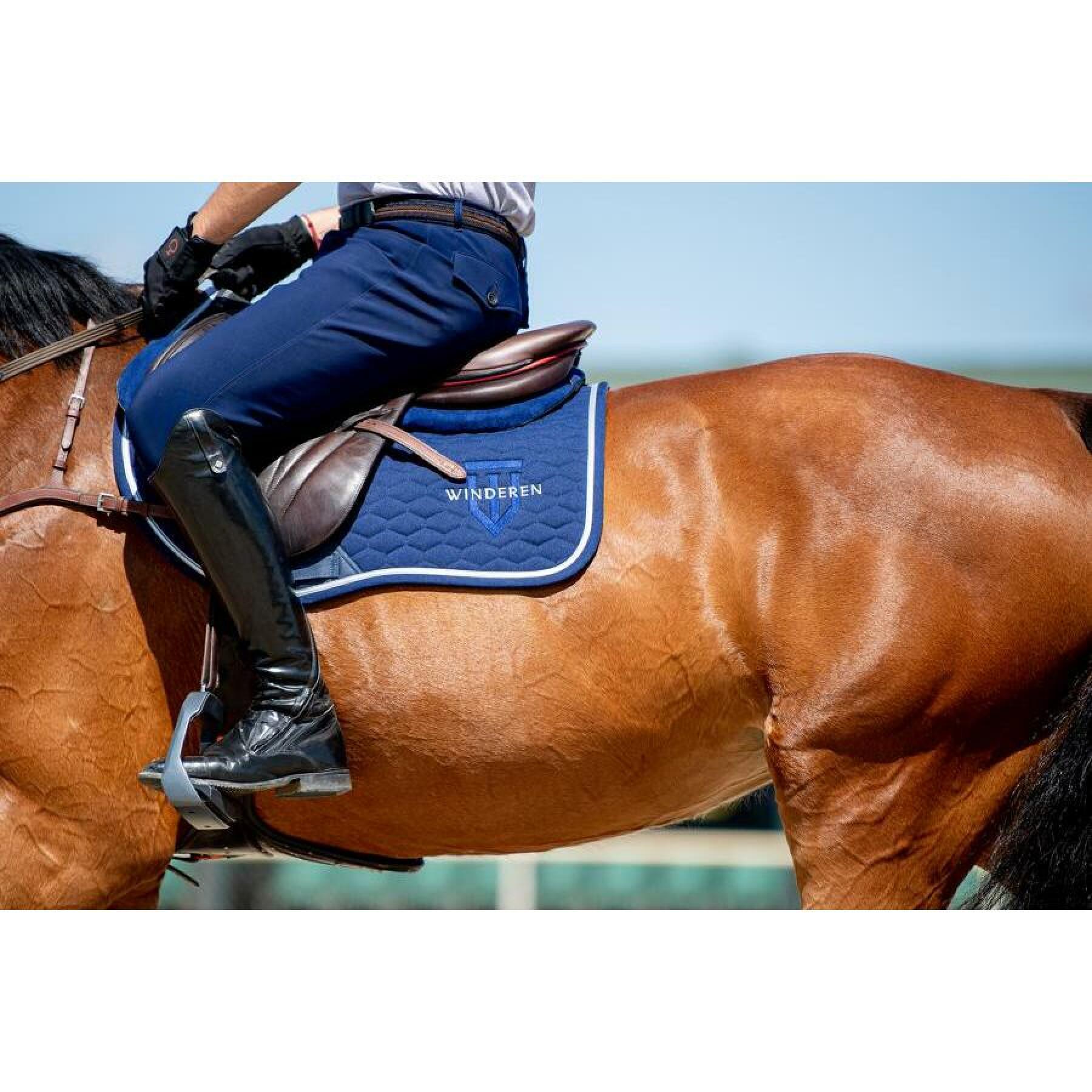 Manta de silla amortiguadora para caballos Winderen Jumping Slim 10 mm