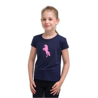 Camiseta de equitación para niña Cavalliera Just Pink