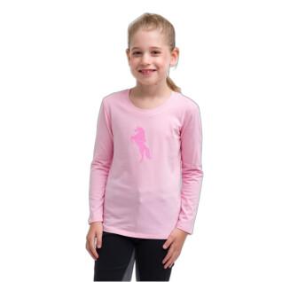Camiseta de manga larga para montar a caballo Cavalliera Just Pink