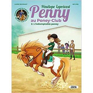 Cómic penny en el pony club l'indomptable poney Ekkia