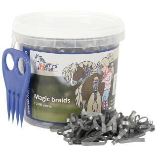 Venda elástica para caballos Harry's Horse Magic braids, pot