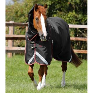 Manta de exterior para caballos con cubrecuello Premier Equine Titan 100g 