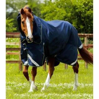 Manta de exterior para caballos con cubrecuello Premier Equine Titan 40 g