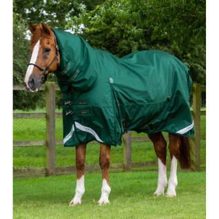Manta impermeable para caballos con cubrecuello Premier Equine Buster Storm Classic 220 g