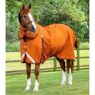 Manta impermeable para caballos con cubrecuello Premier Equine Buster Combo 200g