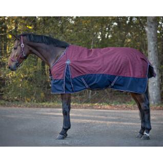 Manta polar impermeable para caballos QHP collection Cherry 50gr