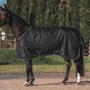 Manta equitación  con cubrecuello Back on Track Obsidian 150g