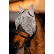 Máscara antimoscas para caballos con protección auditiva Covalliero