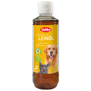Suplemento alimenticio de aceite de linaza para perros y gatos Nobby Pet
