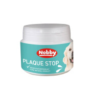 Complementos alimenticios para perros con placa stop Nobby Pet 75 g