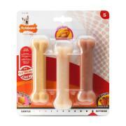 Set de 3 juguetes para perro Nylabone Extreme Chew - 1 Extreme Chew - Peanut Butter / 1 Extreme Chew - Original S