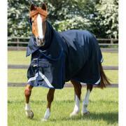 Manta impermeable para caballos con cubrecuello Premier Equine Buster 40g